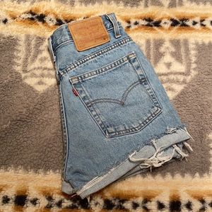 Vintage Levi's Cutoff Denim Shorts